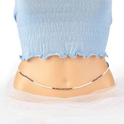 Glass Seed Waist Beads NJEW-C00019-05-1