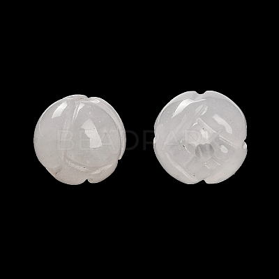 Natural Jade Carved Beads G-K349-01B-1