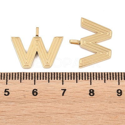 304 Stainless Steel Pendants STAS-L022-589W-1