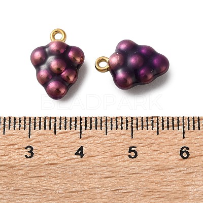 304 Stainless Steel Enamel Pendants STAS-B100-06G-04-1
