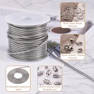 DIY Chain Necklaces Making Kits DIY-YS0001-32-1