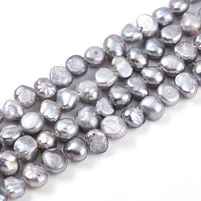 Natural Cultured Freshwater Pearl Beads Strands PEAR-N014-04I-1