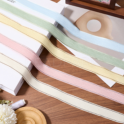 Double Face Polyester Velvet Ribbon SRIB-WH20020-040A-02-1