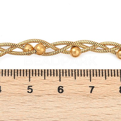 304 Stainless Steel Layered Necklaces NJEW-Z072-01G-1