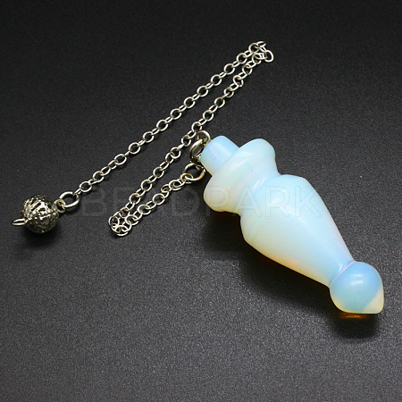 Opalite Cone Dowsing Pendulum Big Pendants PW-WG84774-07-1