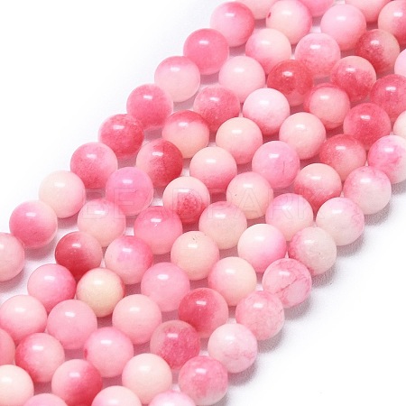 Natural Malaysia Jade Beads Strands G-L645-A01-6mm-33-1