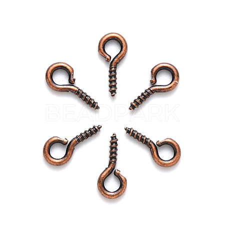 Iron Screw Eye Pin Peg Bails X-IFIN-E561Y-R-1
