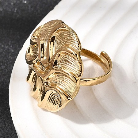 304 Stainless Steel Finger Rings for Women RJEW-A093-01G-1
