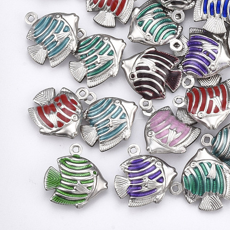 304 Stainless Steel Pendants STAS-T039-03A-1