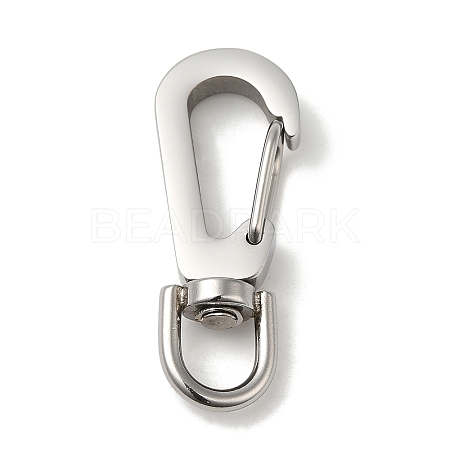 Non-Tarnish 304 Stainless Steel Swivel Clasps STAS-G321-01P-1