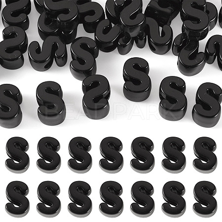 Acrylic European Beads OACR-TAC0013-14S-1