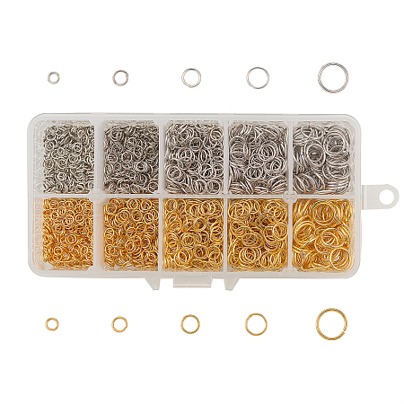 Iron Open Jump Rings IFIN-CJ0001-43-1