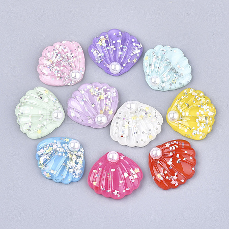 Resin Cabochons CRES-T010-92-1