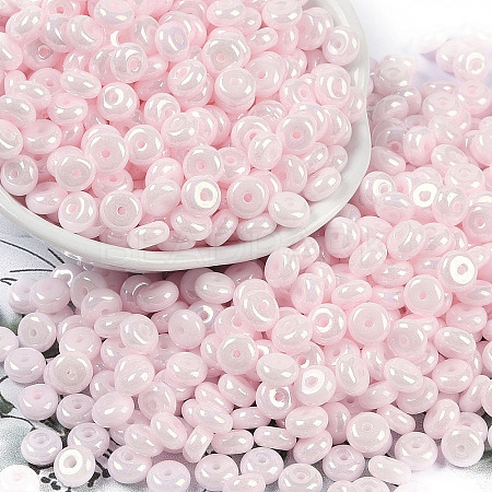 Opaque Colours Luster Glass Seed Beads X1-SEED-P008-01C-03-1