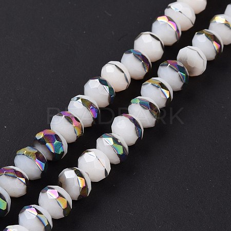 Handmade Porcelain Beads Strands PORC-F007-01B-1