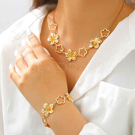 Zinc Alloy Bracelets & Necklaces WG5D022-01-1