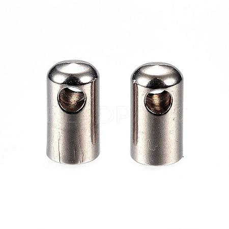 Tarnish Resistant 304 Stainless Steel Cord Ends STAS-D448-102P-1