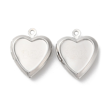 Rack Plating Brass Locket Pendants KK-G489-03P-1