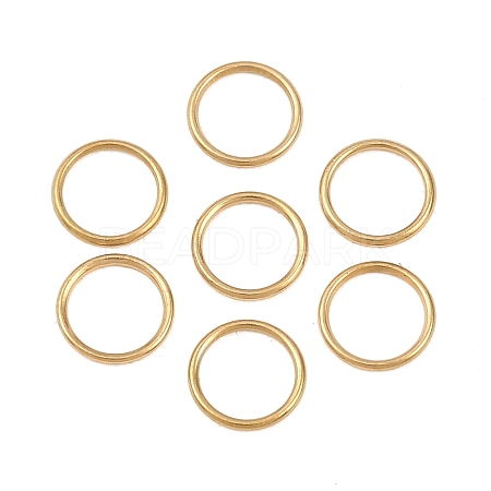 Ion Plating(IP) 304 Stainless Steel Closed Jump Rings STAS-G393-06G-17-1
