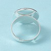 Adjustable 201 Stainless Steel Finger Rings Components STAS-G187-01S-16mm-4