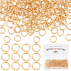 Beebeecraft Brass Open Jump Rings KK-BBC0002-27B-1