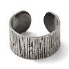 Non-Tarnish 304 Stainless Steel Open Cuff Ring Components LS-STAS-C079-03P-2