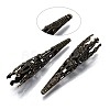 Tibetan Style Iron Bead Cones IFIN-049Y-01AB-NR-1-2