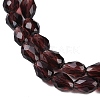 Transparent Glass Beads Strands EGLA-N013-T8mm-D05-3