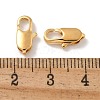 Brass Lobster Claw Clasps KK-H503-35G-02-3