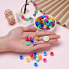 Cheriswelry 400Pcs 8 Colors Resin Large Hole Beads RESI-CW0001-12-12