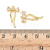 Brass Micro Pave Cubic Zirconia Pendants KK-A281-10G-02-3