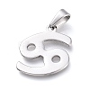 Non-Tarnish 304 Stainless Steel Pendants STAS-L210-06H-P-1