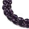 Transparent Glass Beads Strands EGLA-N013-T6mm-D06-3