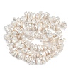 Electroplated Shell Pearl Beads Strands BSHE-H113-01A-2