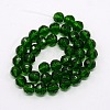 Faceted Glass Round Beads Strands X-GF8mmC17-2