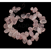 Natural Rose Quartz Beads Strands X-G505-034-1