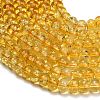 Dyed Imitation Gemstone Glass Beads Strands GL-Z001-03B-01-2
