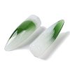 Transparent Spray Painted Glass Pendants GLAA-S202-03D-2