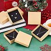 Kraft Paper Cardboard Jewelry Boxes LS-CBOX-WH0001-D05-2