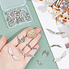 30Pcs 15 Styles Tibetan Style Alloy Beads FIND-NB0005-13-3