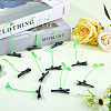 Bean Sprout Plastic Alligator Hair Clips PHAR-CP0001-20-4