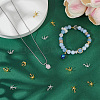24Pcs Brass Charms Cabochon Settings KK-PH0014-17A-4