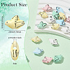 20Pcs 5 Colors Handmade Porcelain Beads PORC-CJ0001-19-2