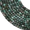 Natural Emerald Beads Strands G-B175-C04-3x3mm-4