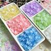 Electroplate Transparent Glass Beads PW-WG44A55-M-2