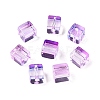 Baking Paint Transparent Glass Beads X1-DGLA-N005-01A-07-2