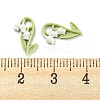 Luminous Opaque Epoxy Resin Decoden Cabochons CRES-M032-02D-4