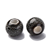 Bright Glazed Porcelain Beads PORC-D300-A32-3