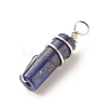 Natural Mixed Stone Pendants PALLOY-JF01570-4
