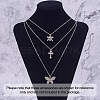 Alloy Rhinestone Pendants RB-TA0001-04-13